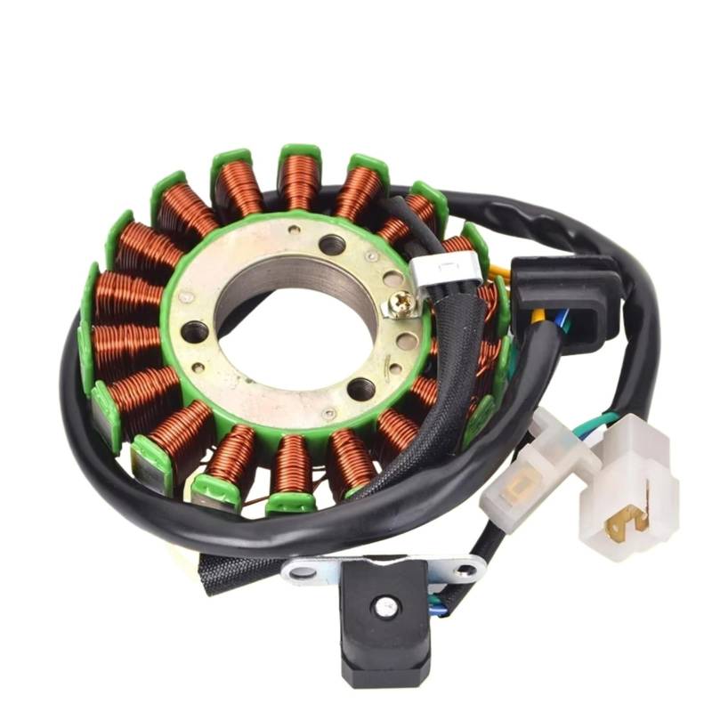 Tkxvcejv Stator Zündspule Für Suzuki Für TU 250 1997-2016 Für GN 250 1982-2001 Motorrad Generator Magneto Stator Spule 32101-38302 Stator Spule Zündung Lichtmaschine von Tkxvcejv