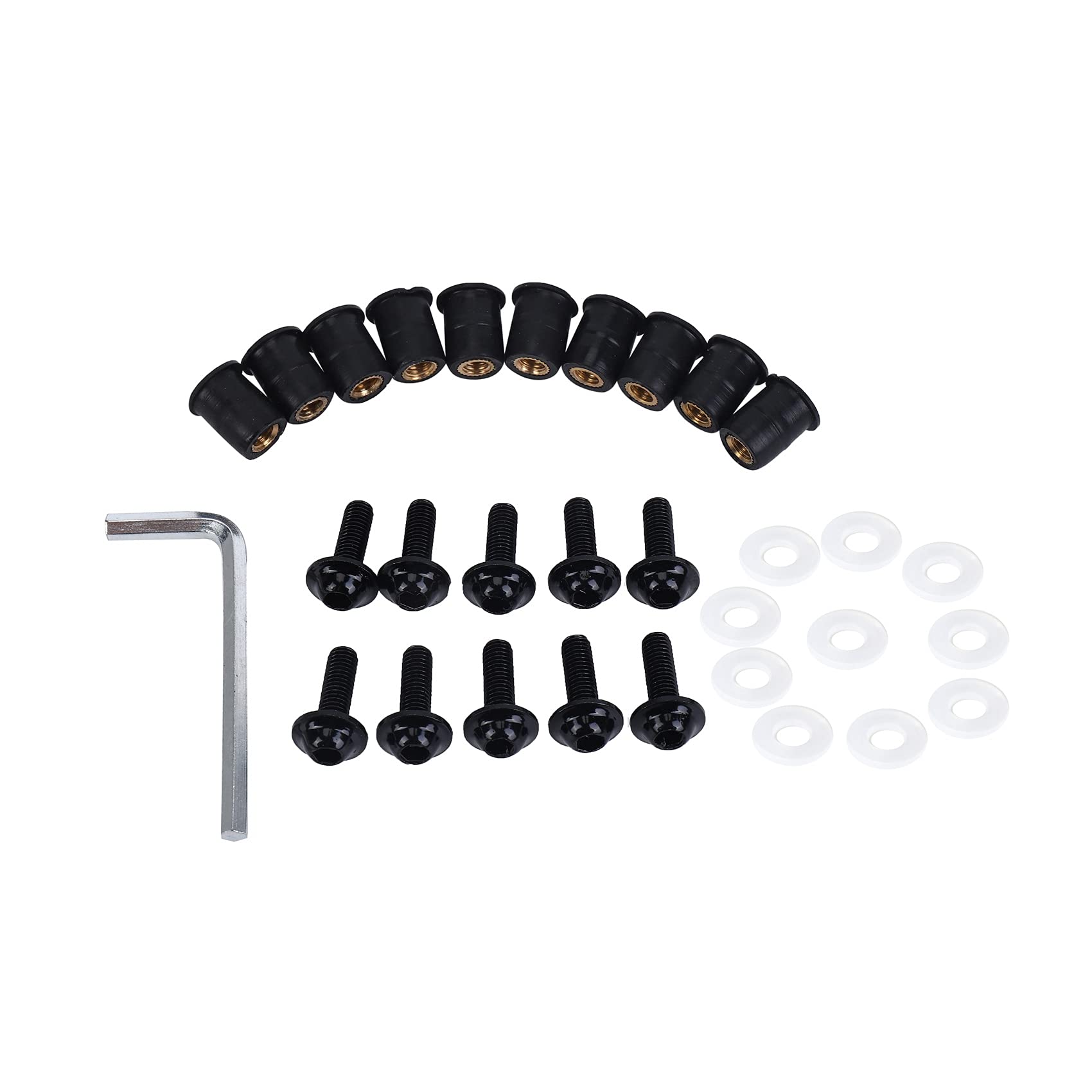 10 Teile/Satz Schrauben Motorrad Metrische Gummi Muttern Windschutz Scheiben Verkleidung Motor Haube Universal für Windschutz Scheibe ZubehöR 10 Teile/Satz Schrauben Motorrad Metrische Gummi Muttern Windschutz Scheiben Verkleidung Motor Haube Universal für Windschutz Scheibe ZubehöR von ZOUXO