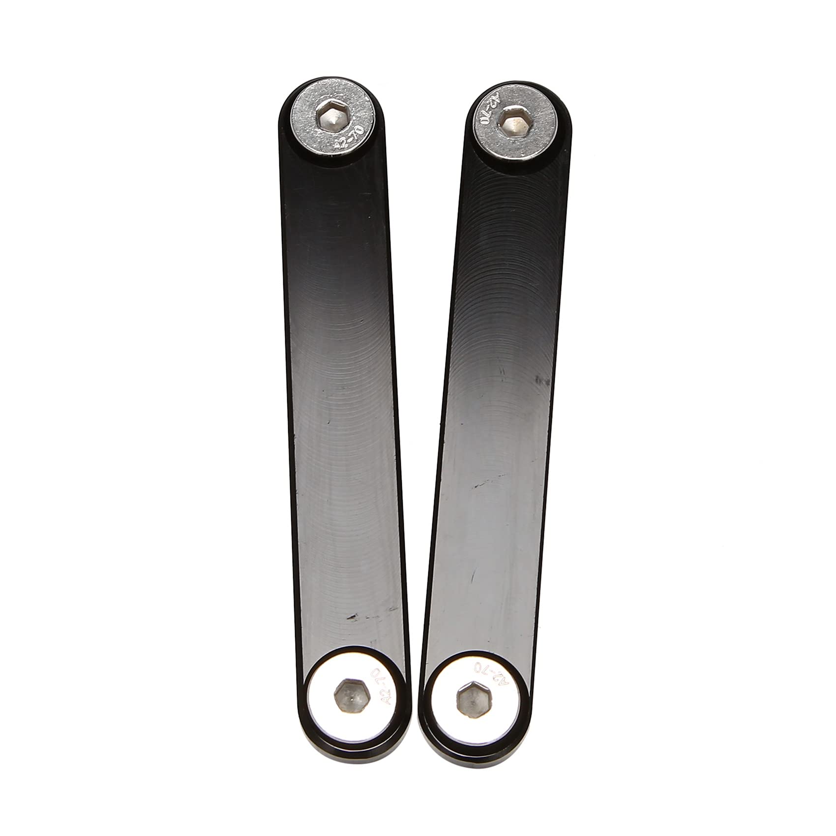 Tlilyy Motorrad Rad Pedal Halterung Trim Hinten Rast Entfernung Ausblendung Motorrad ZubehöR für Trident 660 2021 Schwarz von Tlilyy