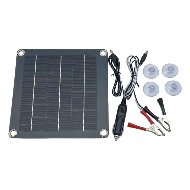 10W 12V Solarpanel Ableitungsplatine Solarpanel Polykristalline Siliziumplatine Für Spielzeugauto Batterie Stromladung von Tmboryuu