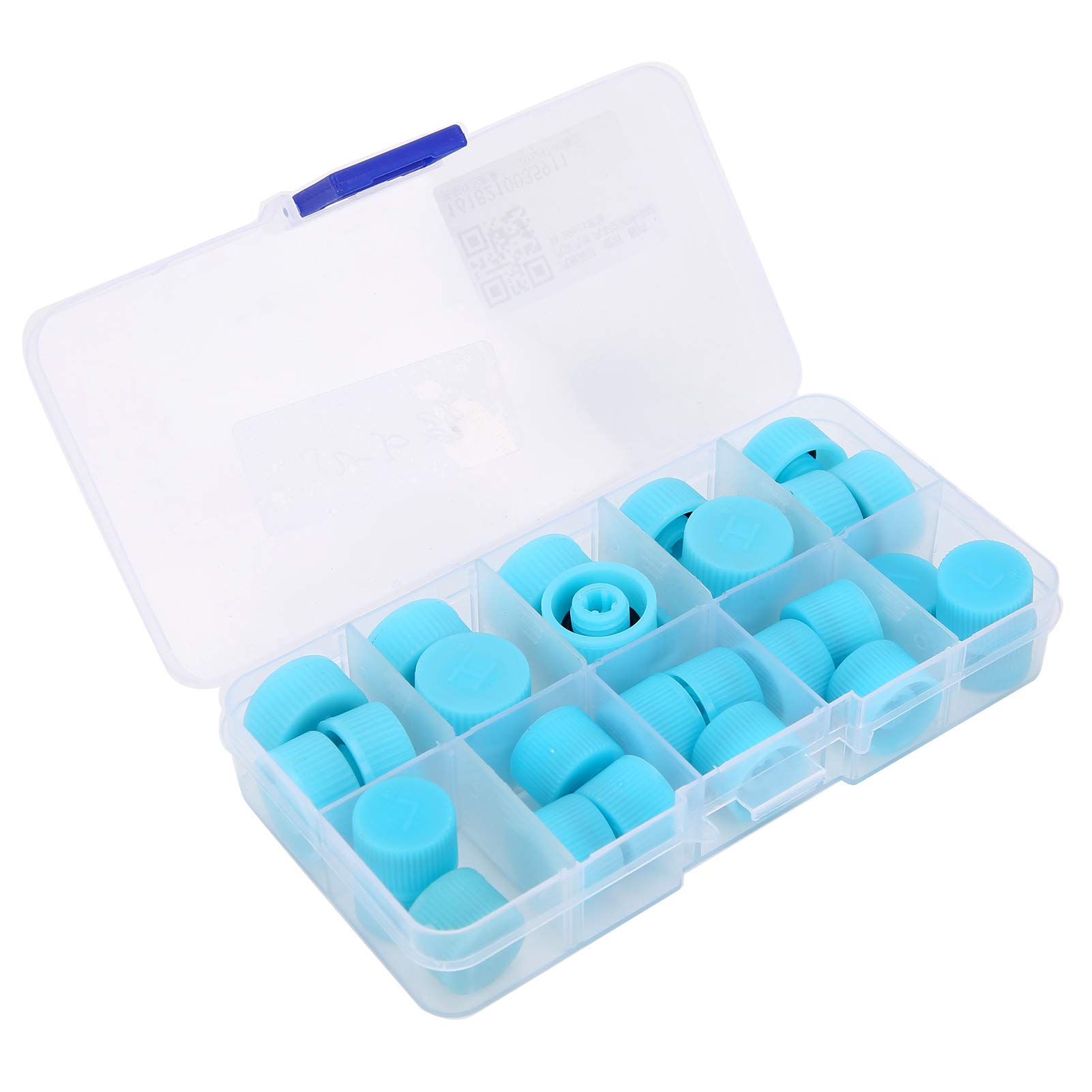 30 Prozent Wechselstrenginanzieranschluss Kappe Kit -Leck -Verhinderung Staubabdeckung für Autoklimaanlage Reparatur Blaues Abs Material 30 Prozent Wechselstrenginanzieranschluss Kappe Kit -Leck -Verhinderung Staubabdeckung für Autoklimaanlage Reparatur Blaues Abs Material von Tnfeeon