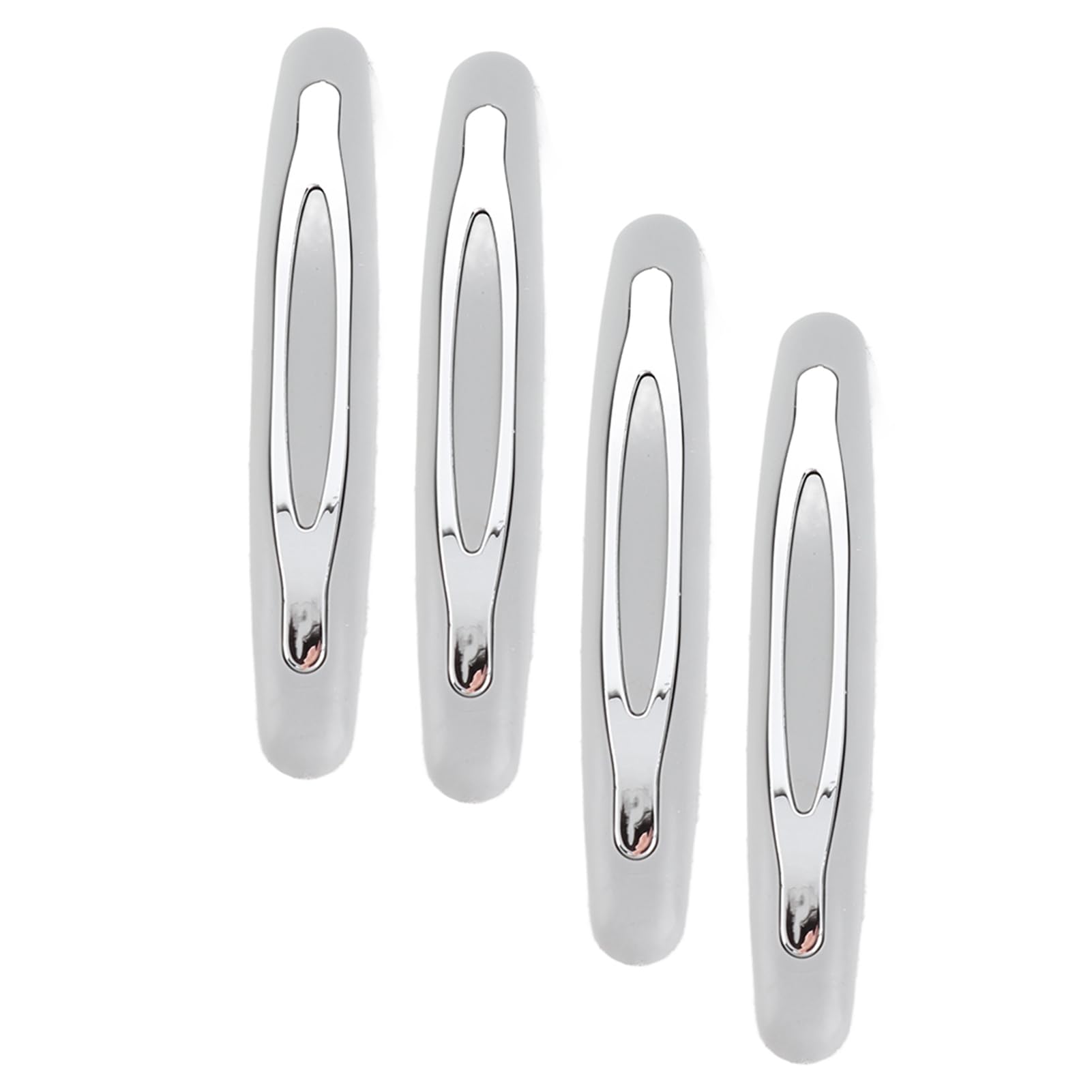 4PCS-Autotürkante Stoßfänger-Protektor, Tragen Resistente Türkratzerschutzwächter für Schöne Autodekoration, ABS-Material (Gray) von Tnfeeon