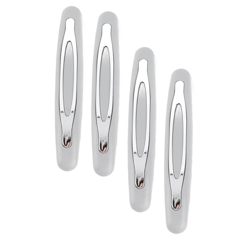 4PCS-Autotürkante Stoßfänger-Protektor, Tragen Resistente Türkratzerschutzwächter für Schöne Autodekoration, ABS-Material (Gray) von Tnfeeon