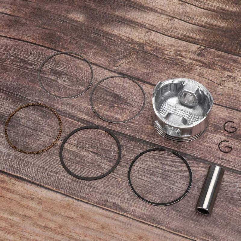 70 -mm -Kolben Dichtungskit, Ersatzteile des Benzingenerators Kolbenbaugruppe mit Breiter Anwendung, Materialaluminium und Einfache Installation für 170F GX210, Ideal für von Tnfeeon