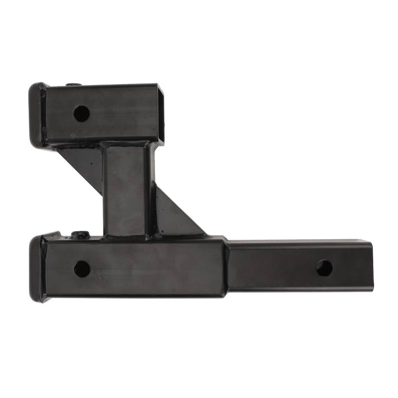 Anhängerkupplung Riser Riser Langable Stahl Extender Adapter für Auto SUV Pickup RV mit 2 Zoll Schleppanschluss, Schwarz von Tnfeeon