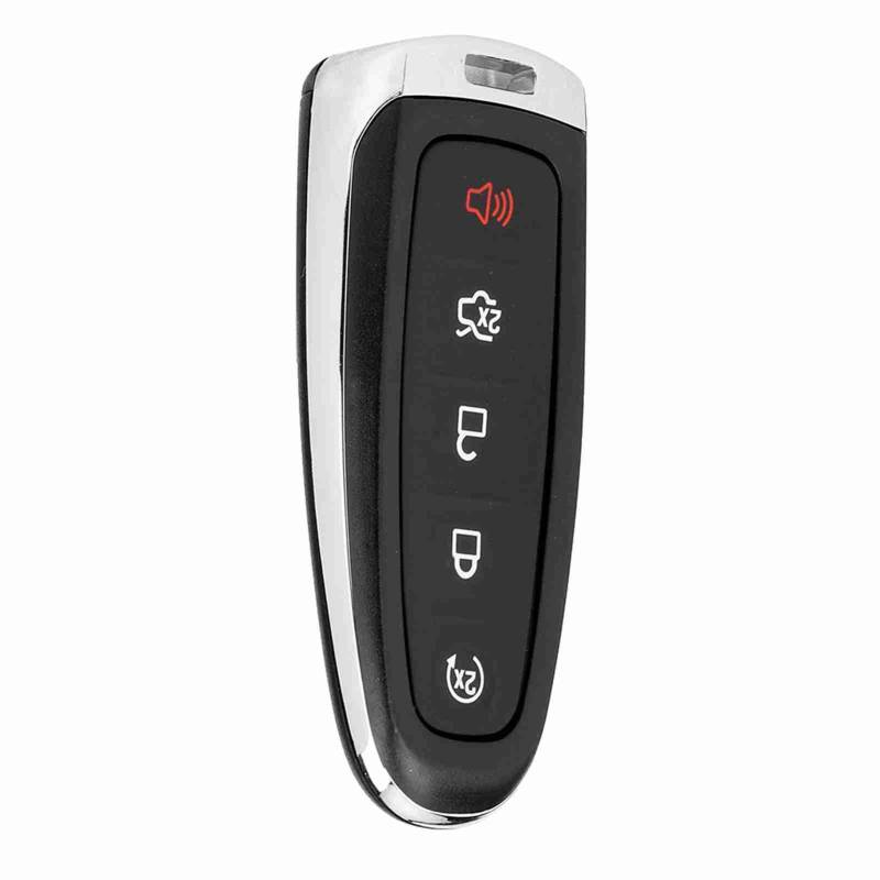 Auto Fernschlüsselschale Pass für Edge Explorer Dauerhaftes Material Perfekte Übereinstimmung Schlüssel Schwarz Farbe von Tnfeeon