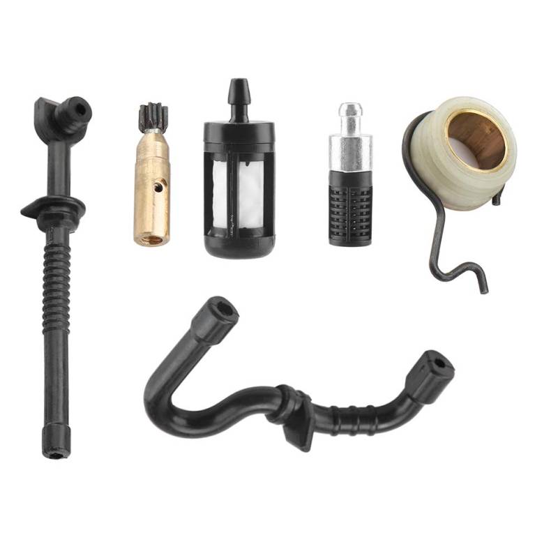 Ölpumpe Schneckengetriebe Kraftstoffschlauch Filter Kit Kettensäge Ersatzteile Ölpumpe Schlauch Filter Service Kit Ausrüstung für MS180 MS170 018 017 von Tnfeeon