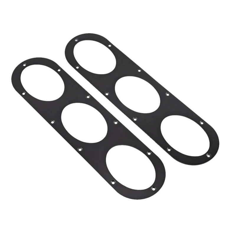 Präzisions -CNC -bearbeitete Aluminiumlegierung 2 PCs Heck Stoßfänger Diffusor für Racing Ventilatoren von Tnfeeon