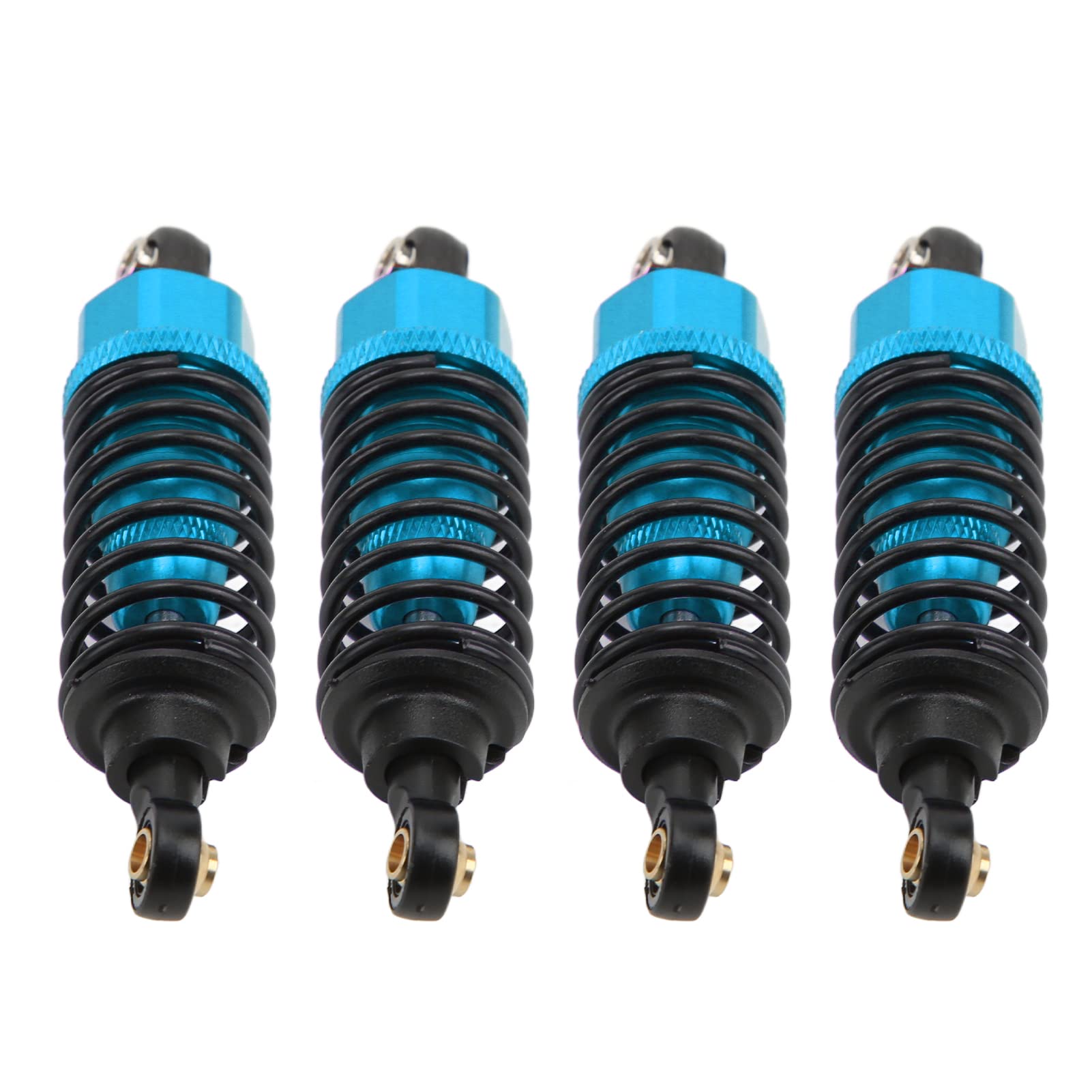 Stoßdämpfer Glattes Dämpfung RC -Stoßdämpfer Leichtes Aluminiumlegierungskonstruktion Müheloser Installation Verbesserte Kontrolle für TT -01 TT 02 TA05 TL 01 TA03 MF 01X (BLUE) von Tnfeeon