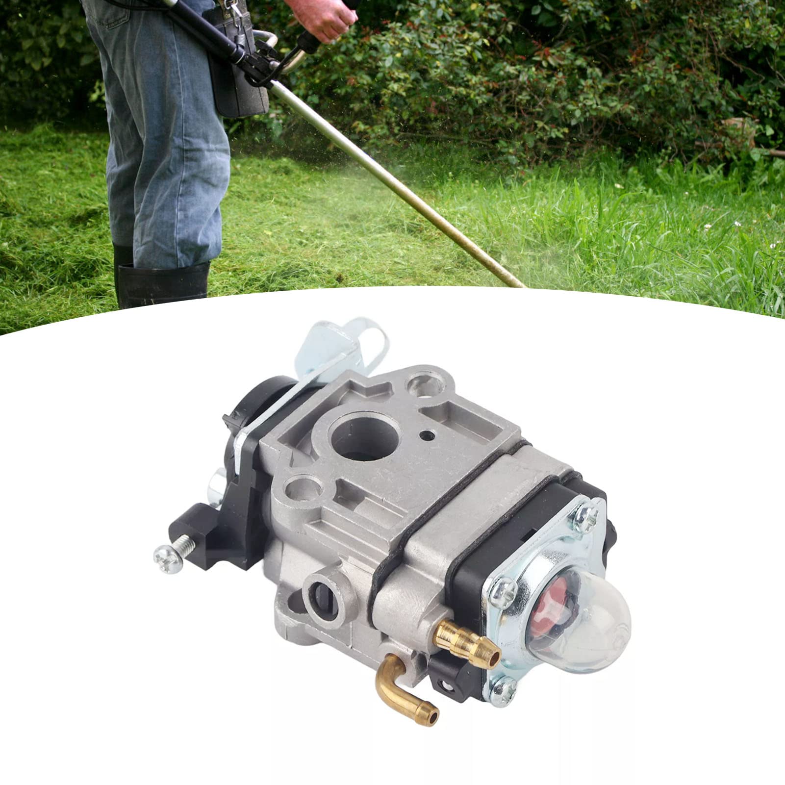 Tnfeeon Vergaser mit Montagedichtungssatz für 33 Cc 36 Cc Motor Generator Intek Motor Wasserpumpe Carb 2-Takt Verschleißfest Tnfeeon Vergaser mit Montagedichtungssatz für 33 Cc 36 Cc Motor Generator Intek Motor Wasserpumpe Carb 2-Takt Verschleißfest von Tnfeeon