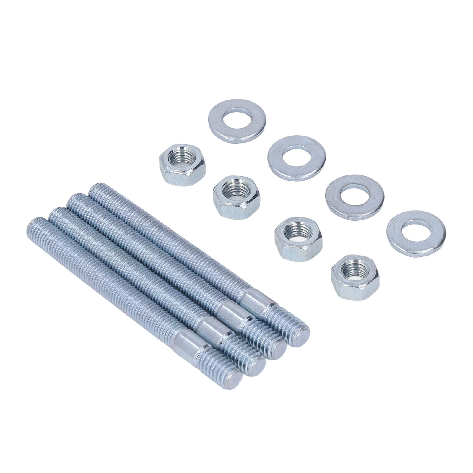 Vergaserstollen Set Lobable Metal Monting Stud Kit für den Ansaugkrümmer, Hochfestigkeit Vergaser mit Abstandshaltern für Holley Carter Rochester, 3,5 Zoll 5/16 -Zoll Vergaserstollen Set Lobable Metal Monting Stud Kit für den Ansaugkrümmer, Hochfestigkeit Vergaser mit Abstandshaltern für Holley Carter Rochester, 3,5 Zoll 5/16 -Zoll von Tnfeeon