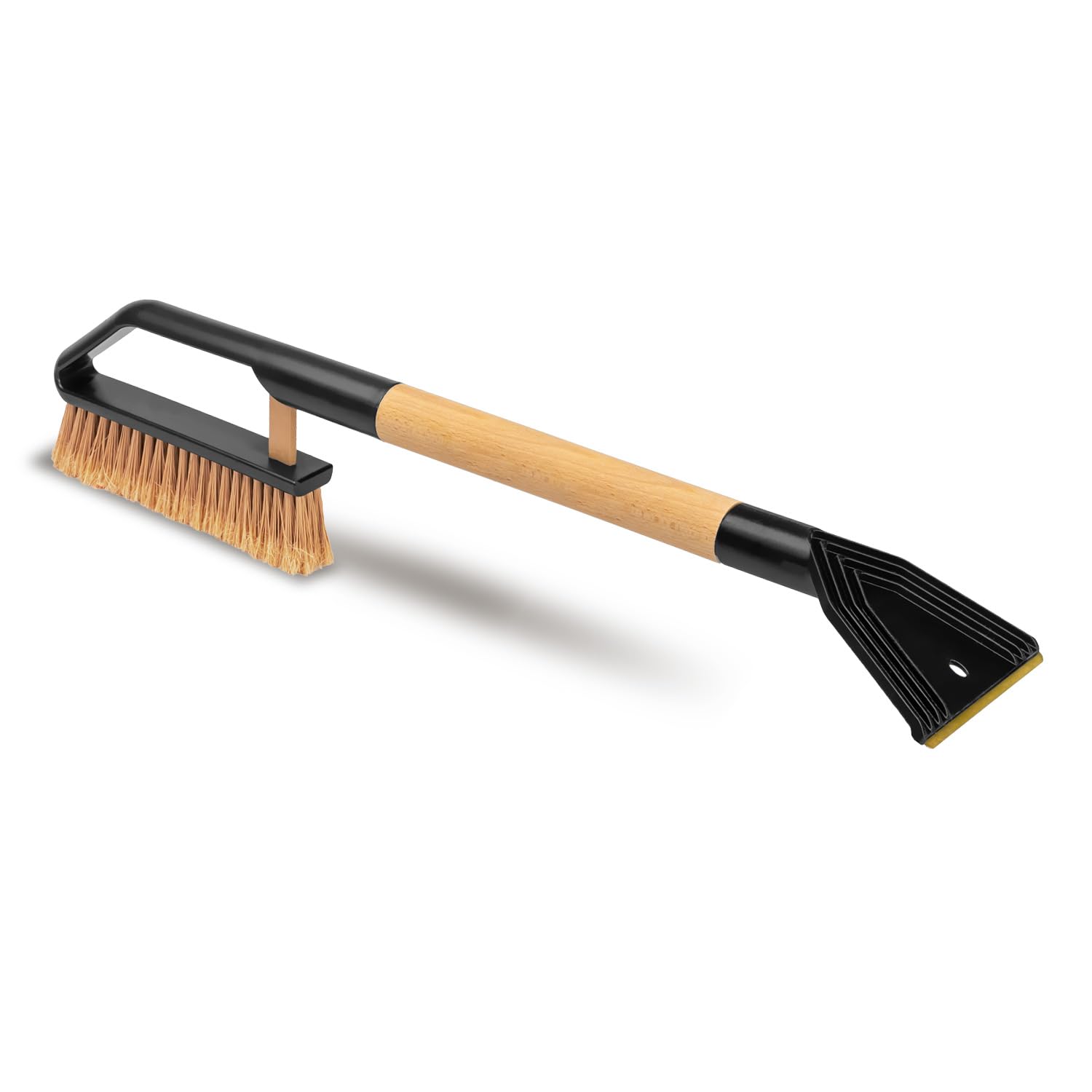 ToM PaR Bürste und Schaber | 2-in-1 Schneebürste und Eiskratzer | 50% Naturborsten | Holz Griff | Klinge aus Messing | Kratzer für dünnes | Kältebeständiger Kunststoff | Länge: 70 cm ToM PaR Bürste und Schaber | 2-in-1 Schneebürste und Eiskratzer | 50% Naturborsten | Holz Griff | Klinge aus Messing | Kratzer für dünnes | Kältebeständiger Kunststoff | Länge: 70 cm von ToM PaR
