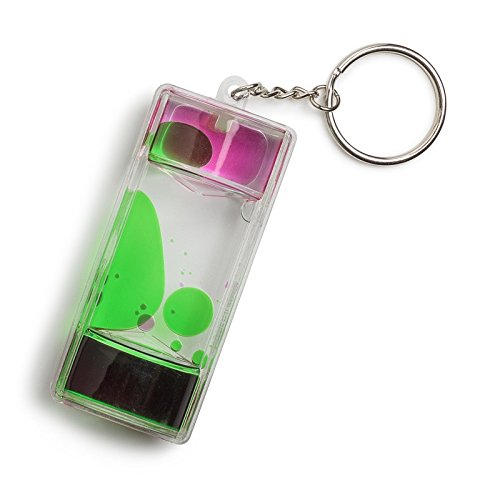 Tobar 27942 Liquid Motion Schlüsselanhänger, verschiedene Designs und Farben, 2,8 x 3,5 x 8,8 cm von Tobar