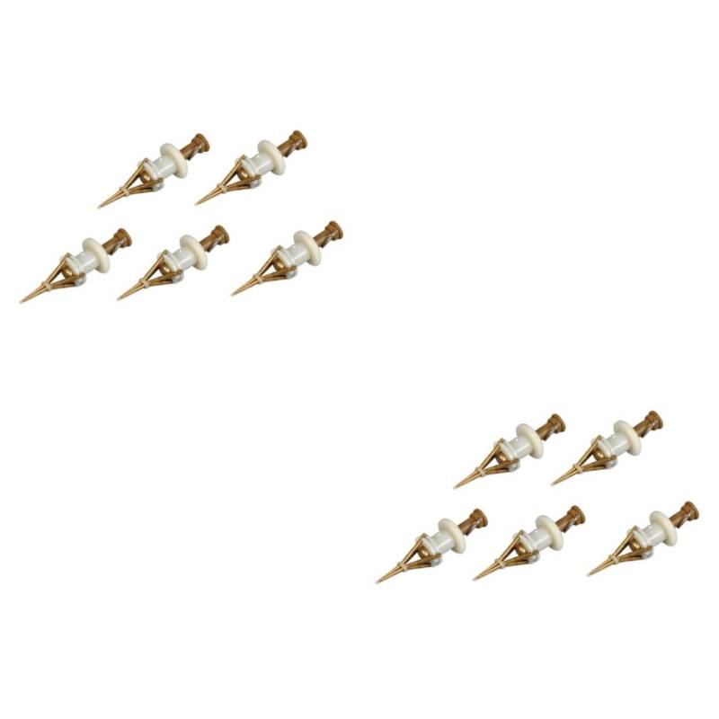 Toddmomy 10 Stk Angelköder Quick Clips Angelköder-clip Köderclips Mit Schnellverschluss Blutwurm-clip Clips Für Angelköder Angelgerät-clip Krabbenklammern Krabbenscheren Tragbar von Toddmomy
