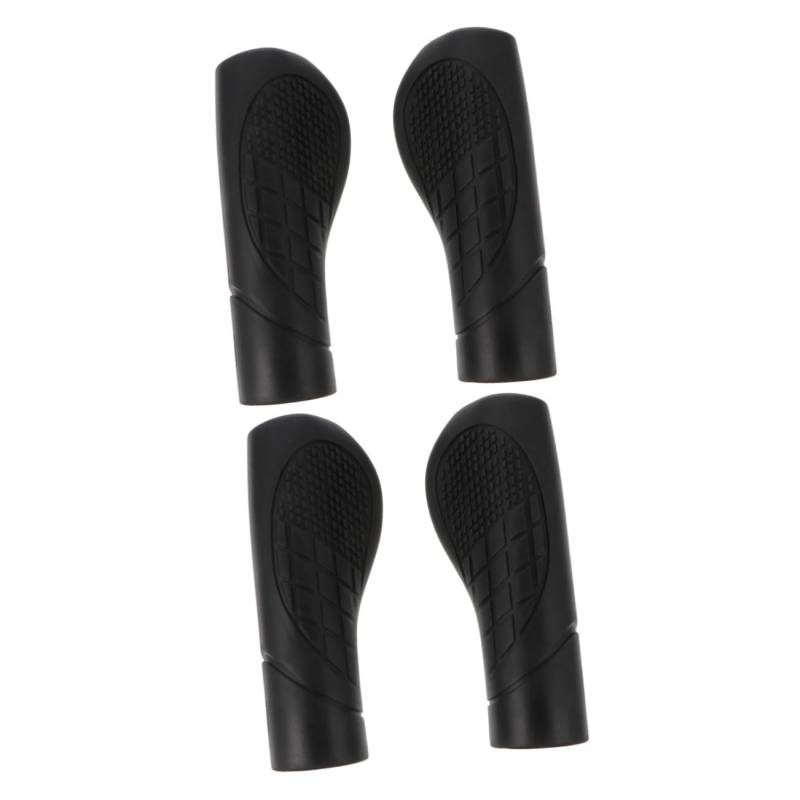Toddmomy 2 Paare Tpe Scooter Lenkerabdeckung Handgriffe Erwachsene Griffe Griffe E-scooter-teile Handhaben Scooter-lenkerabdeckung Scooter-griffabdeckung Black Plastik von Toddmomy