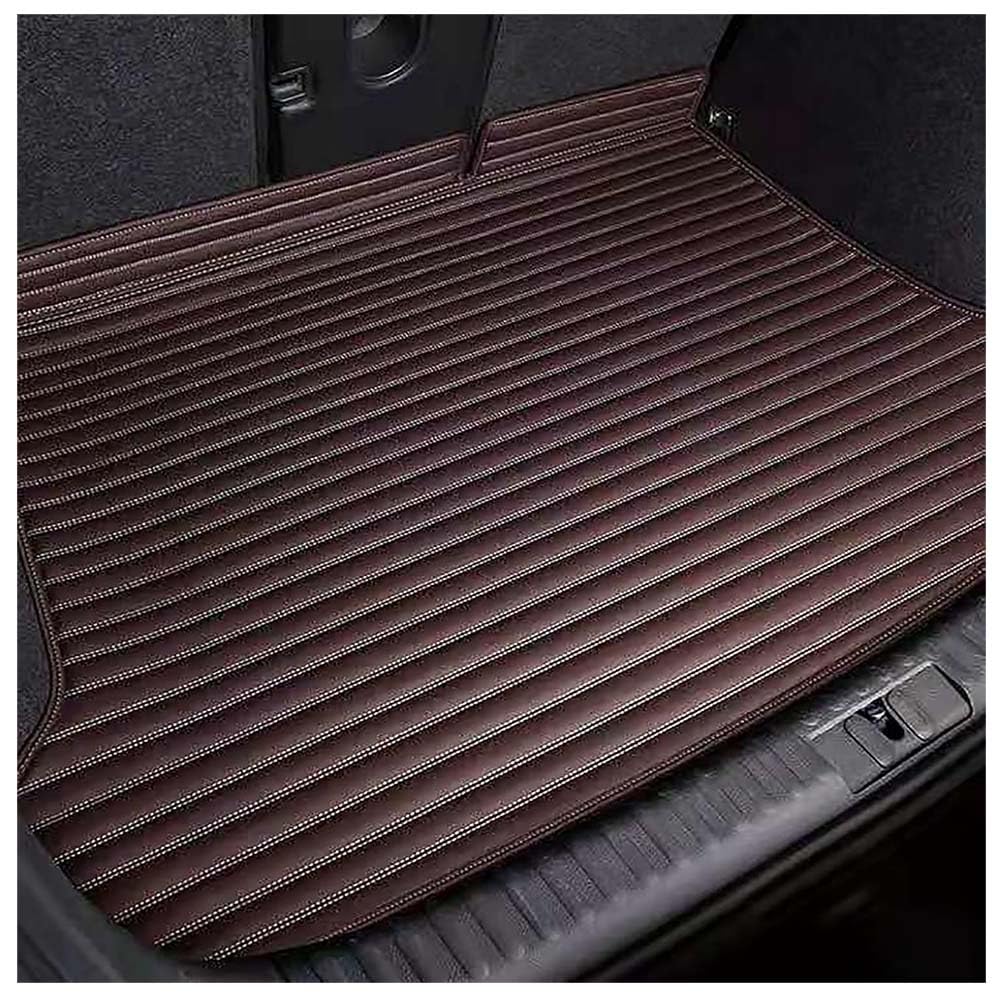 Auto Kofferraumwanne für Jeep Cherokee 2014-2019, Kratzfestem rutschfest Leder Kofferraummatten Kofferraumschutz Autozubehör,E/Coffee Auto Kofferraumwanne für Jeep Cherokee 2014-2019, Kratzfestem rutschfest Leder Kofferraummatten Kofferraumschutz Autozubehör,E/Coffee von Toets