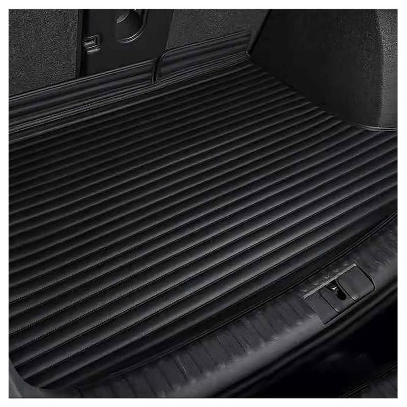 Auto Kofferraumwanne für Jeep Grand Cherokee 2011-2023 WK2, Kratzfestem rutschfest Leder Kofferraummatten Kofferraumschutz Autozubehör,B/Black von Toets