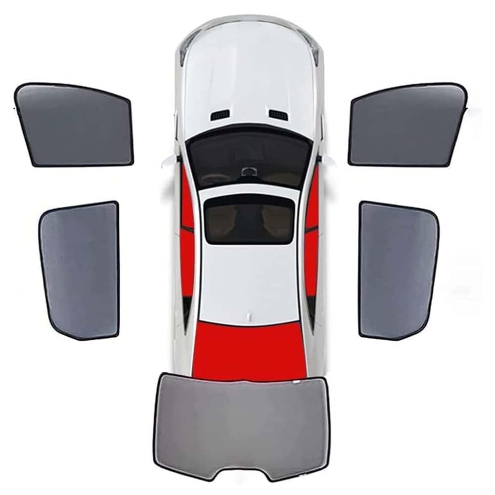 Auto Sonnenschutz Seitenscheibe für Ford Explorer 2020-2025, Magnetisch Auto Fenster Sonnenschutz Faltbare Auto Sonnenblende UV-Schutzabdeckung ZubehöR,D/Wholecar 5pieces Auto Sonnenschutz Seitenscheibe für Ford Explorer 2020-2025, Magnetisch Auto Fenster Sonnenschutz Faltbare Auto Sonnenblende UV-Schutzabdeckung ZubehöR,D/Wholecar 5pieces von Toets