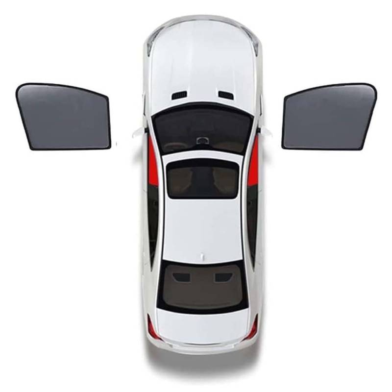 Auto Sonnenschutz Seitenscheibe für Suzuki Swift 2017-2019, Magnetisch Auto Fenster Sonnenschutz Faltbare Auto Sonnenblende UV-Schutzabdeckung ZubehöR,A/2 Front Doors von Toets