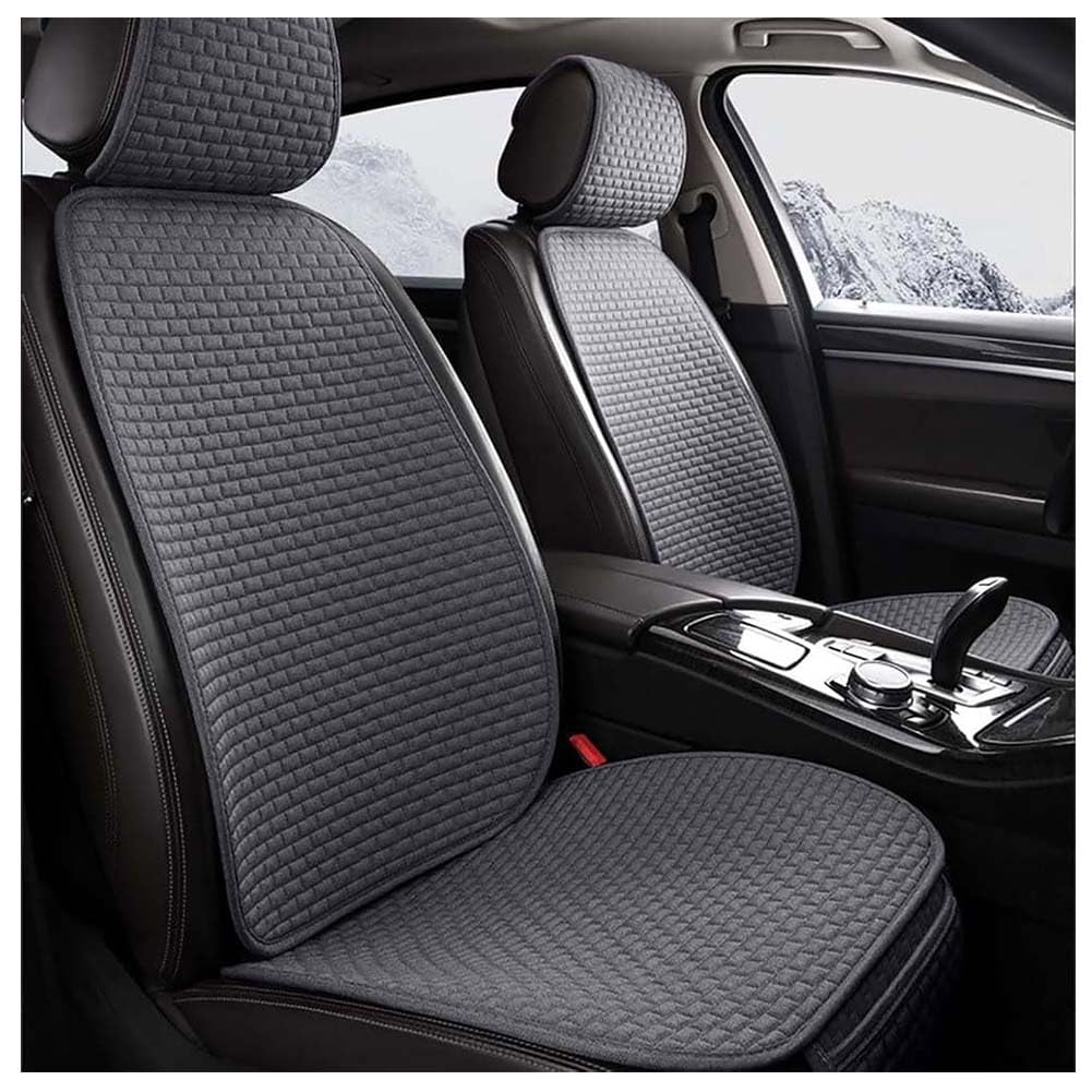 Toets Auto Sitzbezug für Honda HR-V HR V HRV III II I 5-Door 2016-2026, Vorne Und Hinten Leinen-Sitzkissen Anti-Rutsch-Atmungsaktiver Four Seasons Universal Autositzschutz Autozubehör,B/Grey Toets Auto Sitzbezug für Honda HR-V HR V HRV III II I 5-Door 2016-2026, Vorne Und Hinten Leinen-Sitzkissen Anti-Rutsch-Atmungsaktiver Four Seasons Universal Autositzschutz Autozubehör,B/Grey von Toets