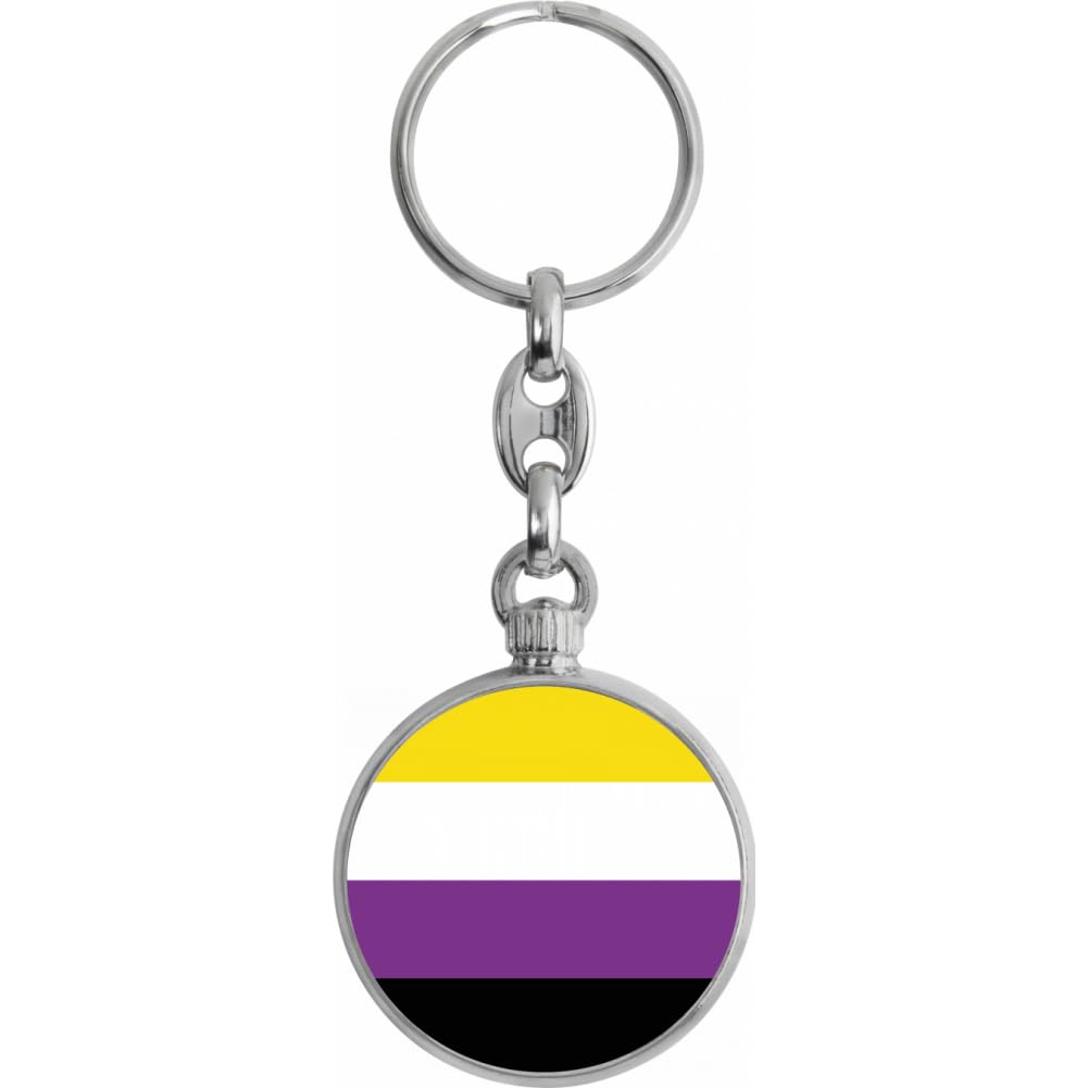 Toff London Pride Nonbinary Flag Schlüsselanhänger Toff London Pride Nonbinary Flag Schlüsselanhänger von Toff London