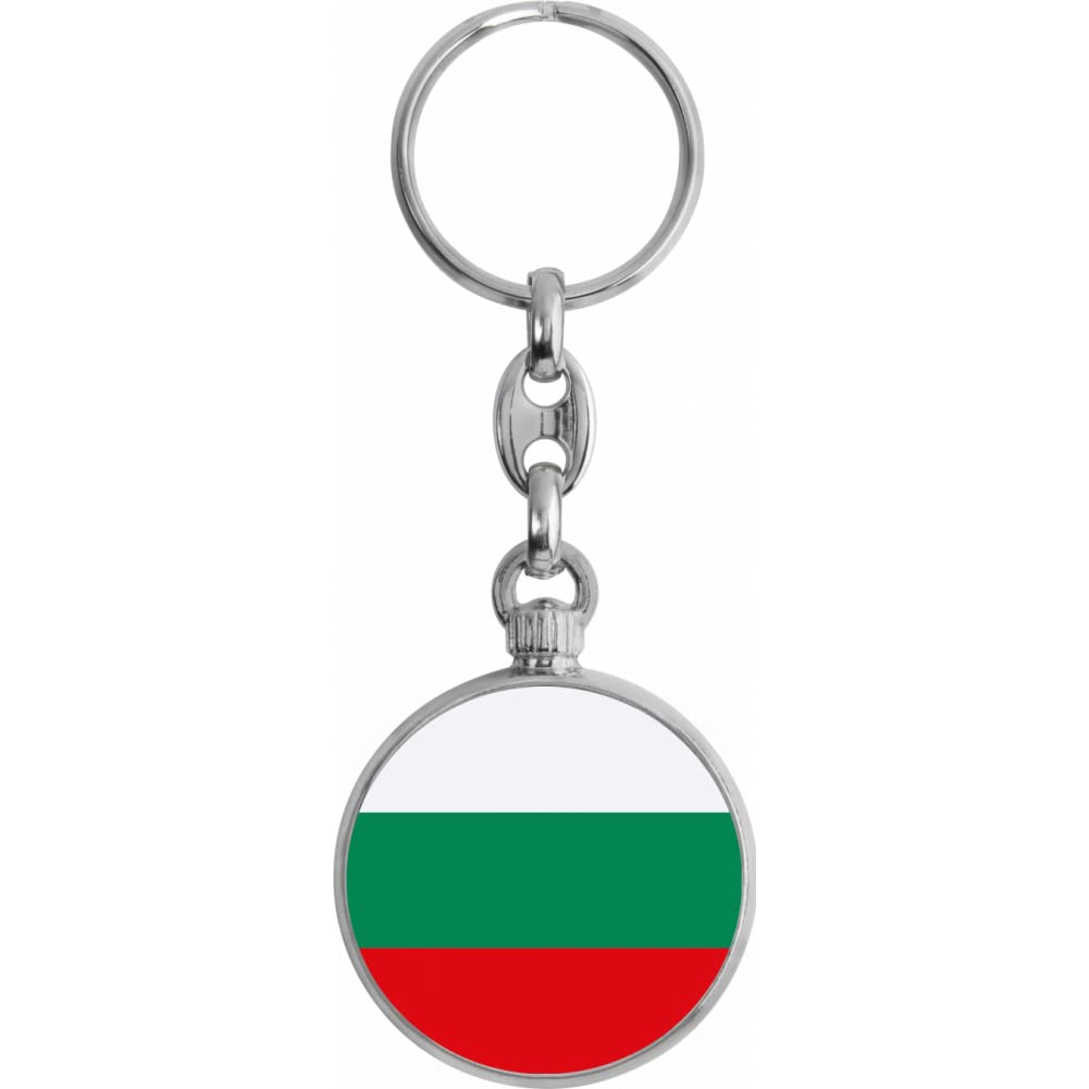 Toff London Schlüsselanhänger mit bulgarischer Flagge von Toff London