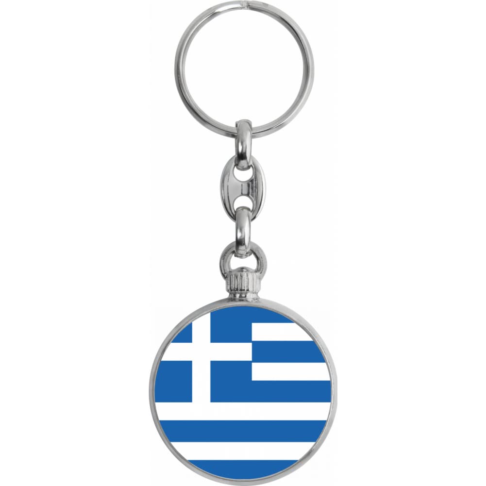 Toff London Schlüsselanhänger mit griechischer Flagge von Toff London