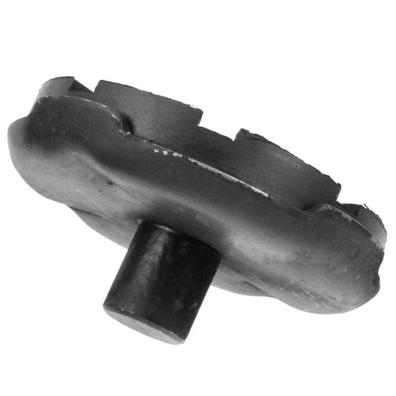 Tofficu 1Satz Hydraulischer Wagenheber Adapter Universeller Jack Pad mit Gummiauflage für Stabile Unterstützung für Wagenheber und Unterstellböcke Einfache Installation von Tofficu