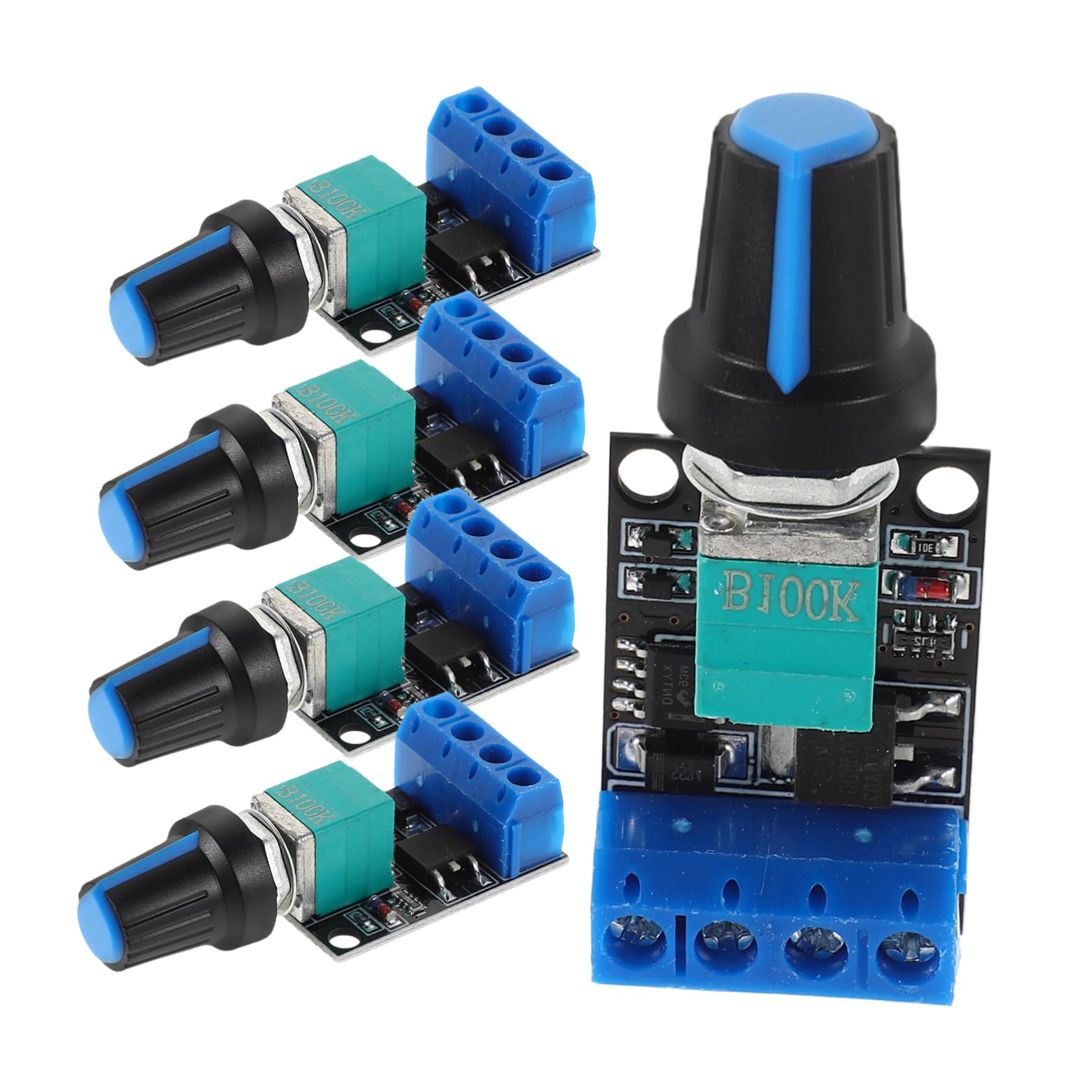 Tofficu 5 Stücke Motor Speed Controller LED Dimmen Control Modul Niederspannung Treiber Spannung Controller Pcb Tofficu 5 Stücke Motor Speed Controller LED Dimmen Control Modul Niederspannung Treiber Spannung Controller Pcb von Tofficu
