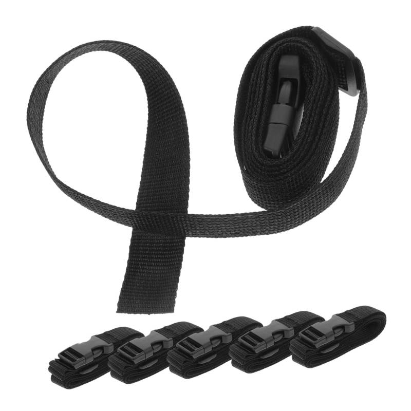 Tofficu 6 Stück Gurtverlängerungskegel Aufsatz Für Sprungrucksackgurte Everywhere Gürteltasche Verlängerter Gurt Motorradgepäckgurte Gurt Mit Clip Taschengurte Für Gepäck Nylon Schwarz von Tofficu
