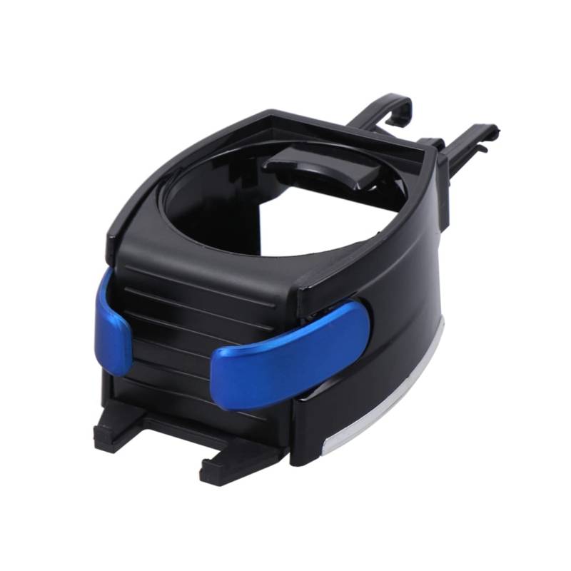 Tofficu Handyhalter Drehbarer Conditioner Multifunktional Montiert Rostfrei Auto Entlüftungsöffnung Wasserbecherhalter Blau von Tofficu