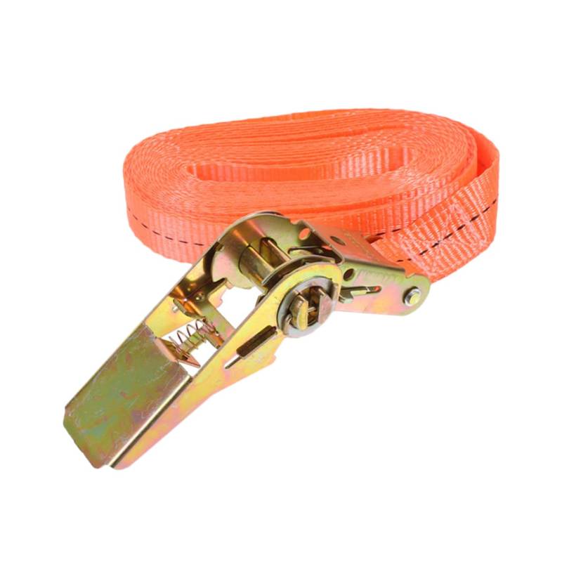 Tofficu Spanner Seilspanner Nockenschnallengurte Auto Spanngurte Einziehbare Ratschengurte Motorrad Spanngurte Ratschen Zurrgurtschnalle Frachtgurt Stahl Orange von Tofficu