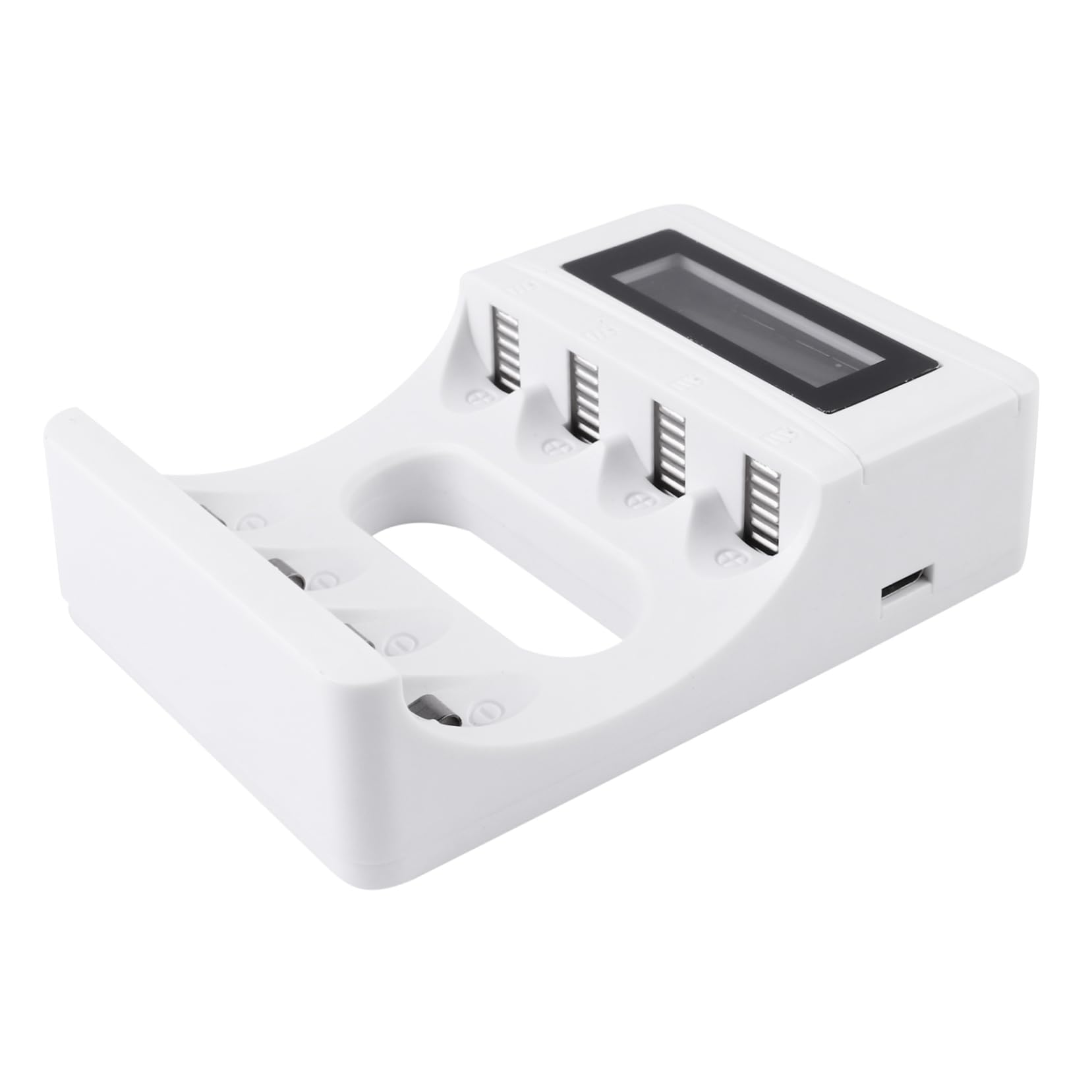 Tofficu wiederaufladbare Batterieladegeräte 18650 Ladegerät Ladegeräte für wiederaufladbare Batterien werkzeug Batterieladegerät mit LCD-Display 4-fach Akkuladegerät Abs Tofficu wiederaufladbare Batterieladegeräte 18650 Ladegerät Ladegeräte für wiederaufladbare Batterien werkzeug Batterieladegerät mit LCD-Display 4-fach Akkuladegerät Abs von Tofficu
