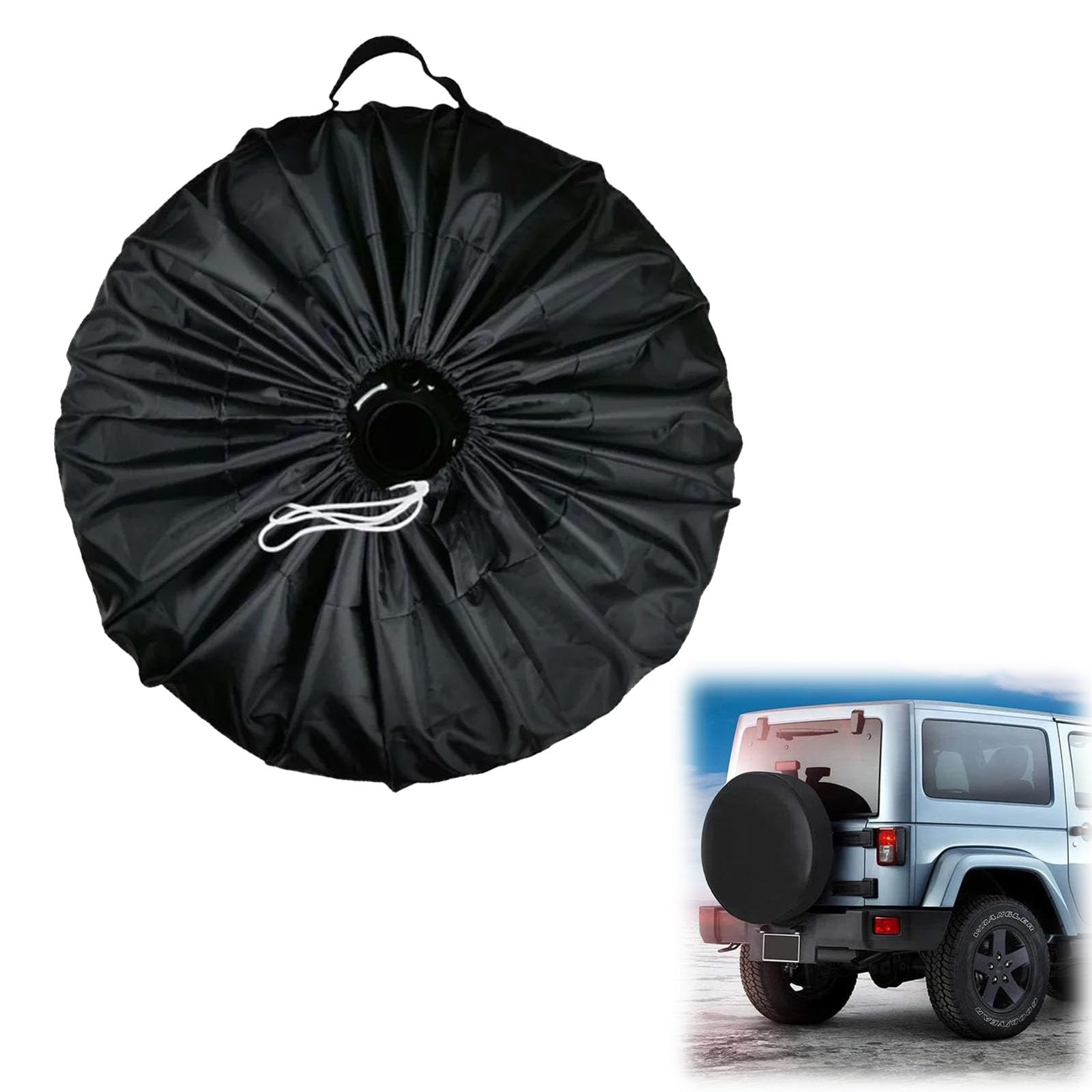 Radschutz Reifenabdeckung,Reifencover,Waterproof Reserveradabdeckung,Tyre Protection Cover,Auto Ersatz Reifen Abdeckung,Reifenaufbewahrungstasche,Staubdichte Reifenabdeckung Schwarze 65x37cm Tokaneit Radschutz Reifenabdeckung,Reifencover,Waterproof Reserveradabdeckung,Tyre Protection Cover,Auto Ersatz Reifen Abdeckung,Reifenaufbewahrungstasche,Staubdichte Reifenabdeckung Schwarze 65x37cm Tokaneit von Tokaneit