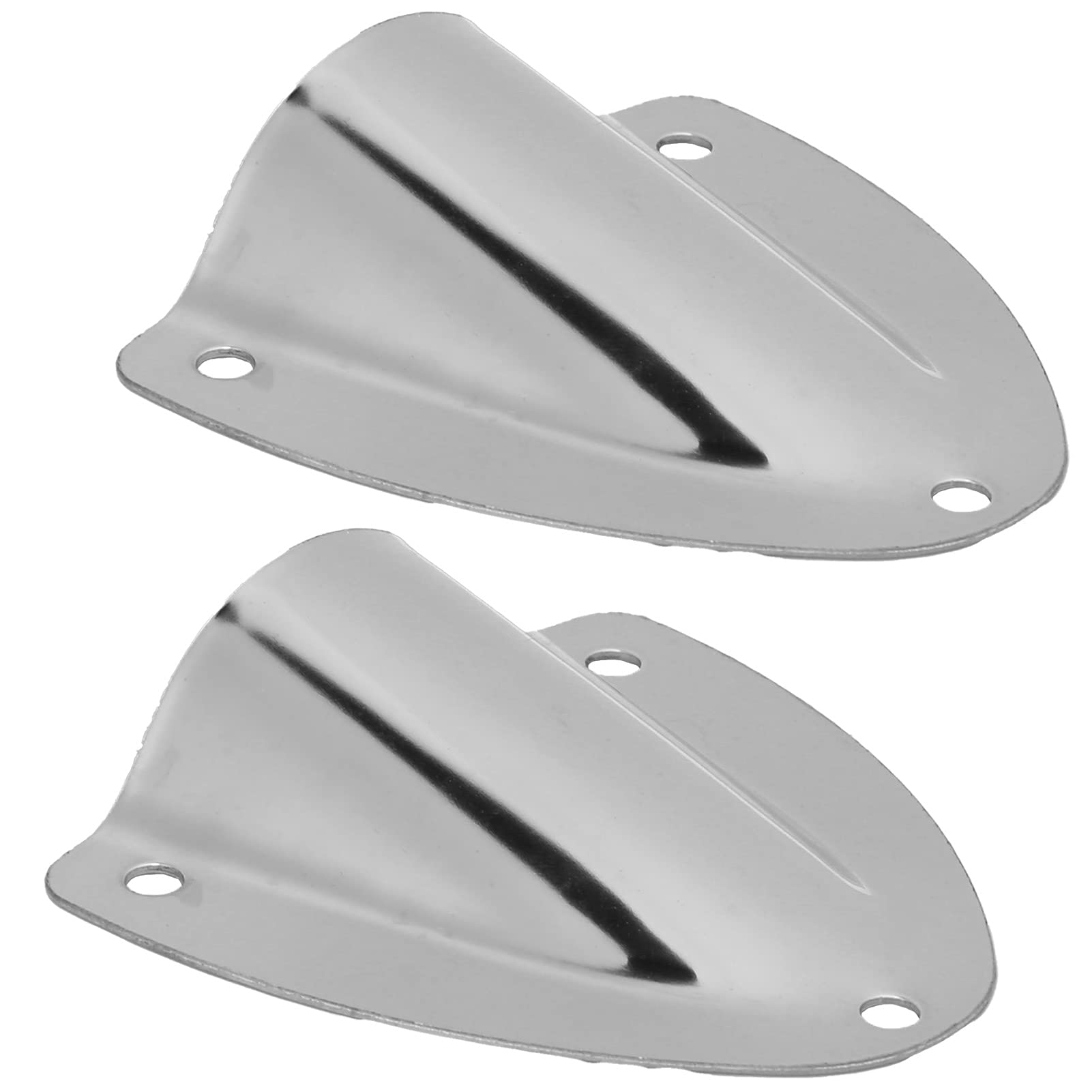 2 Stück Clamshell Vent, Edelstahl Clamshell Kabelentlüftung Schutzabdeckung Polierte Clamshell Drahtkabelabdeckung für Marine Yacht Boot 2 Stück Clamshell Vent, Edelstahl Clamshell Kabelentlüftung Schutzabdeckung Polierte Clamshell Drahtkabelabdeckung für Marine Yacht Boot von Tomotato