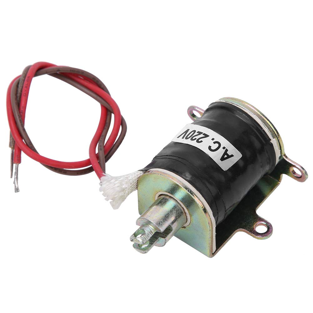 Push Pull Solenoid Elektromagnet, 220V AC 3N 10mm Hub Offener Rahmen Mechanischer Elektromagnet für Lineare Bewegung Push Pull Solenoid Elektromagnet, 220V AC 3N 10mm Hub Offener Rahmen Mechanischer Elektromagnet für Lineare Bewegung von Tomotato