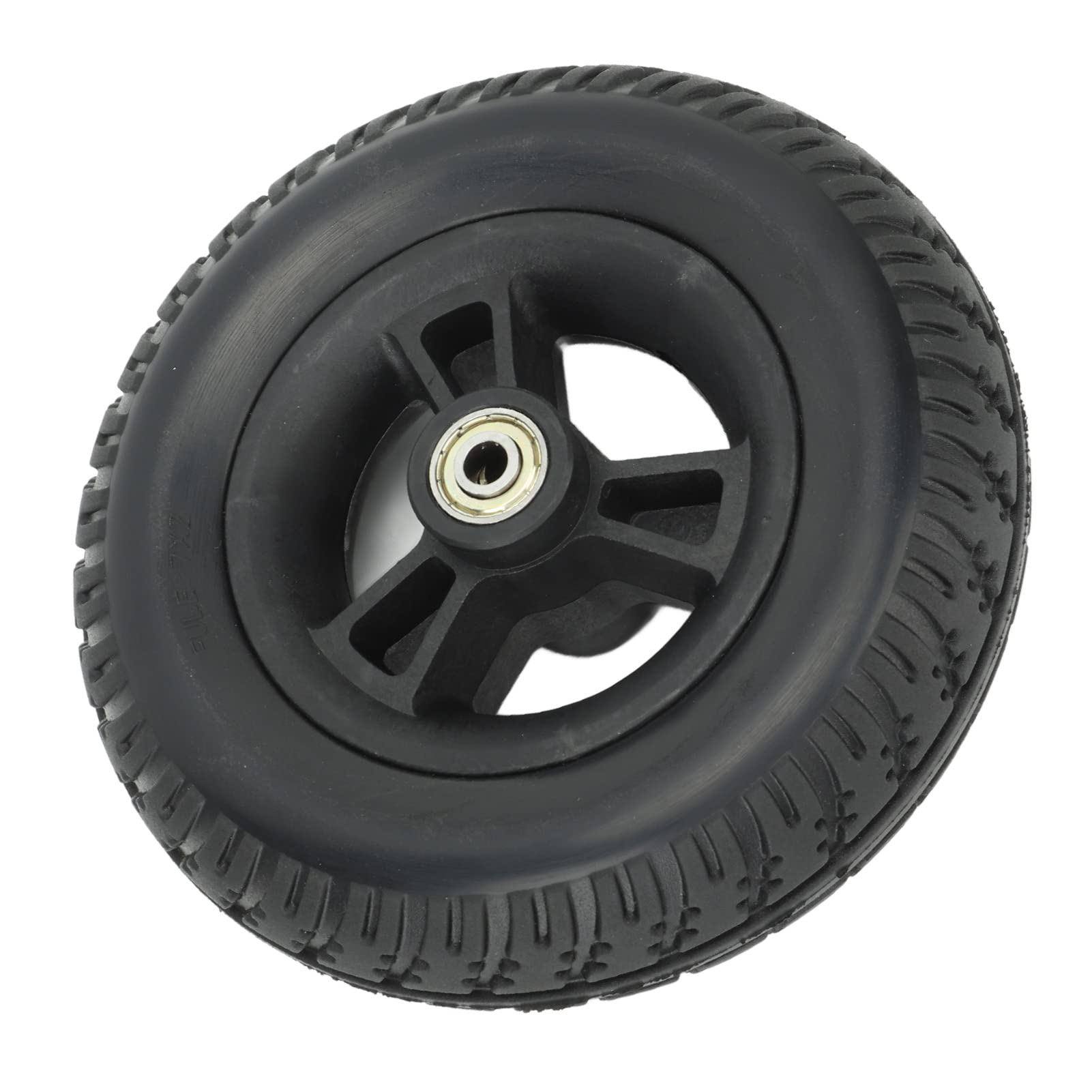 Rollstuhl Vorderrad, 7 Zoll Radersatz für Rollstühle Universell Rutschfest Solide PU Ersatzrollen Rollen Räder Gehhilfen Zubehör Rollstuhl Vorderrad, 7 Zoll Radersatz für Rollstühle Universell Rutschfest Solide PU Ersatzrollen Rollen Räder Gehhilfen Zubehör von Tomotato