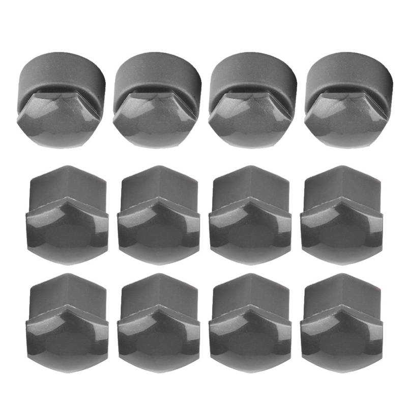 17 Mm Nussauto -Radschraubenabdeckung, 20 -pcs -Antitheftkappe für Radschraubenschutz, Bestehend aus Hochwertigem ABS -Material (Grau) von Tomvorks