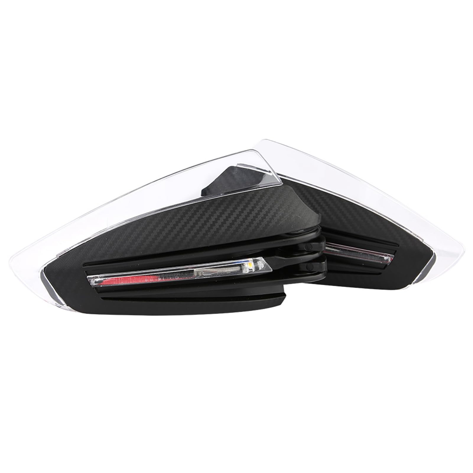 2 Stück 7/8 Universal-Motorrad-Handschützer mit LED-Blinker-DRL-Anzeige 2 Stück 7/8 Universal-Motorrad-Handschützer mit LED-Blinker-DRL-Anzeige von Tomvorks