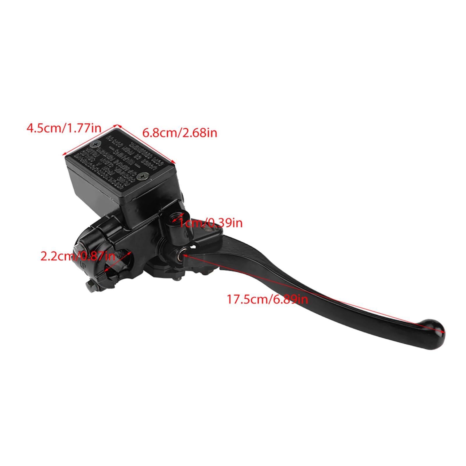 , 7/8 22mm Aftermarket Brake Master Cylinder with Premium, Black, Front Right, Top Grade Material, Great Brake Performance, Easy Installation, Fit for for, Aluminum Alloy , 7/8 22mm Aftermarket Brake Master Cylinder with Premium, Black, Front Right, Top Grade Material, Great Brake Performance, Easy Installation, Fit for for, Aluminum Alloy von Tomvorks