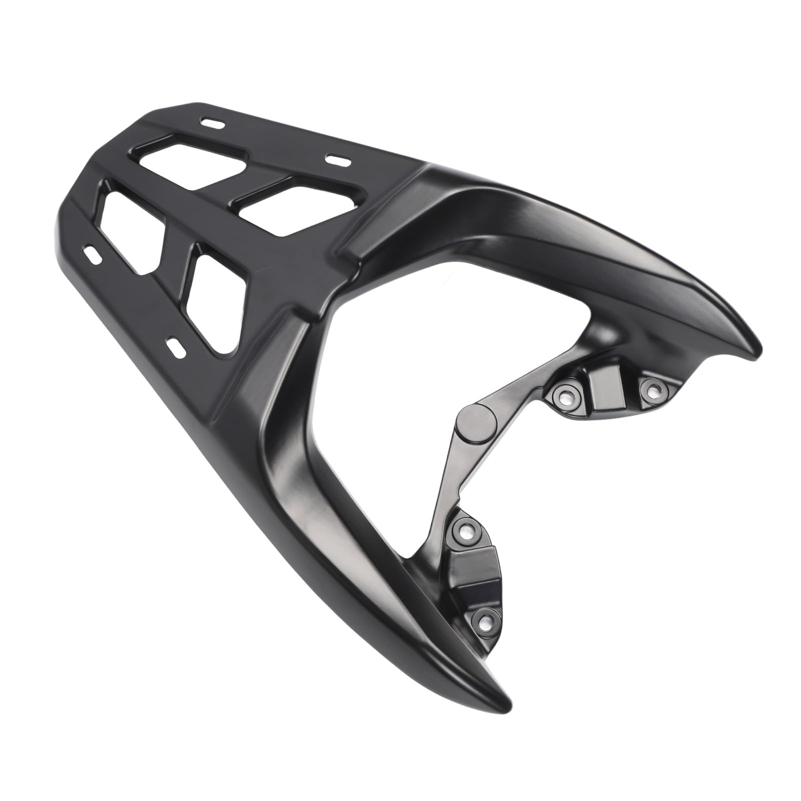 Motorrad-Gepäckträger, Hintere Gepäckträgerhalterung mit Hohlen Out-Design, Bestehend aus Aluminiumlegierung mit Hoher Dichte, Geeignet für NMAX155 Nmax125 2020-2024, von Tomvorks