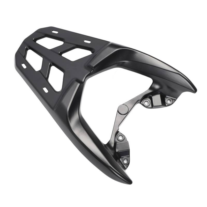 Motorrad-Gepäckträger, Hintere Gepäckträgerhalterung mit Hohlen Out-Design, Bestehend aus Aluminiumlegierung mit Hoher Dichte, Geeignet für NMAX155 Nmax125 2020-2024, von Tomvorks