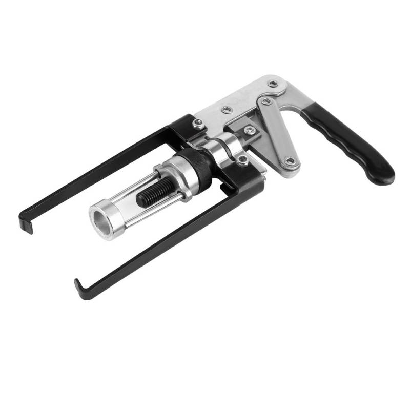 Ventilfeder-Kompressor-Werkzeug, Hochleistungsstufe 9,3 X 5,1 Zoll Stahl OHV OHC CVH-Motoren, Einstellbare Tiefengriffe, Reversibler Kieferadapter, Cam-Action-Verriegelung von Tomvorks