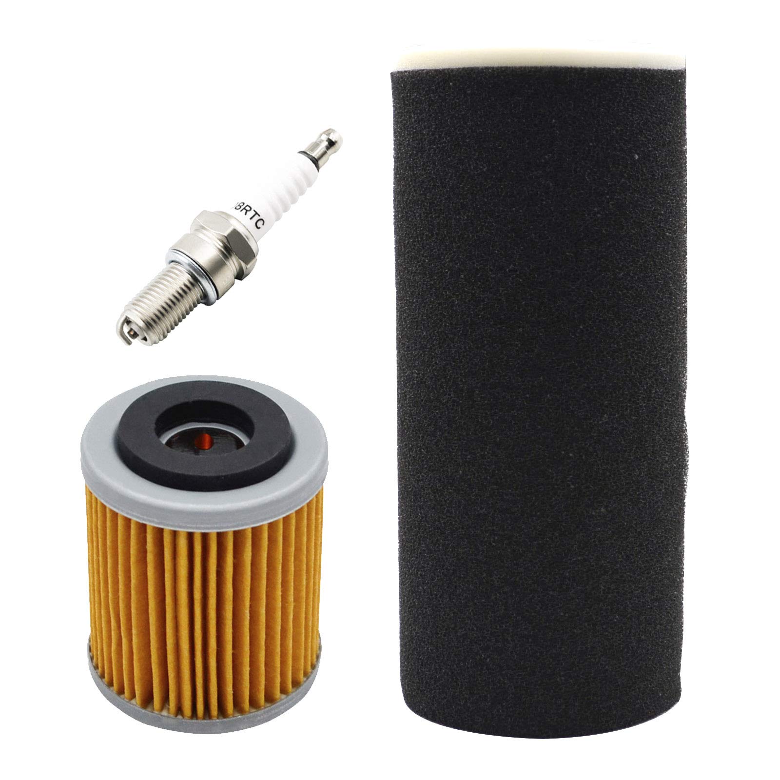 AHL Luftfilter Motorradölfilter Zündkerze Kombinationspakete für Raptor 350 YFM350R 2005-2013/350 YFM350RSE Special Edition 2005-2007/350 YFM350RSE2 Special Edition II 2007 YFM350FW 4x4 1999 AHL Luftfilter Motorradölfilter Zündkerze Kombinationspakete für Raptor 350 YFM350R 2005-2013/350 YFM350RSE Special Edition 2005-2007/350 YFM350RSE2 Special Edition II 2007 YFM350FW 4x4 1999 von Tongtong