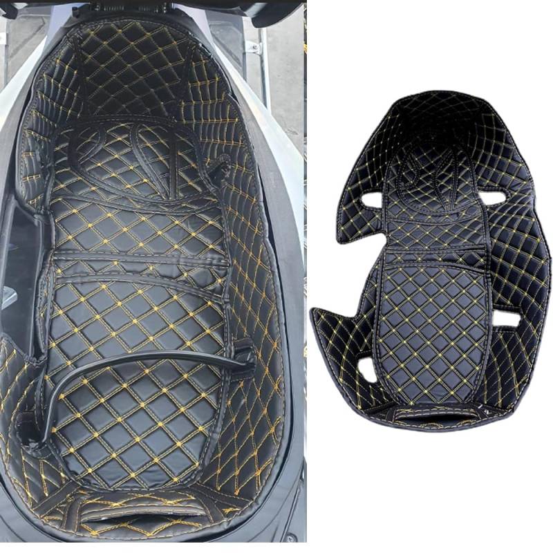 Für for ADV350 ADV 350 2022-2024 Forza350 Forza300 NSS350 300 XADV Motorradzubehör Heckstamm Innenkissen Sitz Lagerbehälter Gepäckträger Pad (Gold) von Tongyaoyao