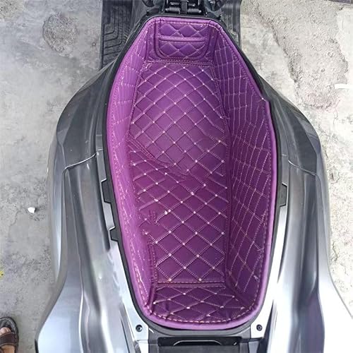 Tongyaoyao Für PCX160 PCX 160 2018-2024 Motorrad Zubehör Kofferraum Hinten Kissen Innen Sitz Lagerung Eimer Gepäckträger Futter Pad (Purple) von Tongyaoyao