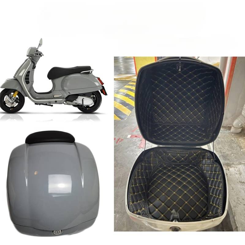 Tongyaoyao Für Vespa GTS300 GTS 300 Motorrad Trunk Case Liner Gepäckbox Innenraum Container Heckklappe Futter Bag Zubehör (One Set) von Tongyaoyao