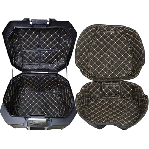 Gepäck Top Lock Storage Carrier Case Pad kompatibel mit SHAD TR41 TR 41 Innenbehälter Schwanz Hülle Futter Storage Bag Protector (Ein Set) von Tongyaoyao
