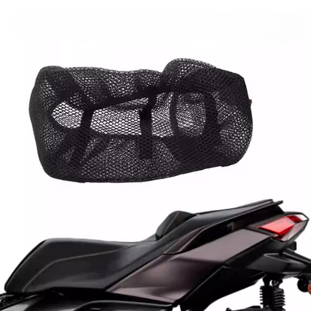 Sitzbezug für Motorrad-Sitzkissen, Schutzbezug für 3D-Isolierung, atmungsaktives Netz, Sattelbezug, kompatibel mit XMAX 125/250/300/400, XMAX300, XMAX400, XMAX250, XMAX125, X-MAX Sitzbezug für Motorrad-Sitzkissen, Schutzbezug für 3D-Isolierung, atmungsaktives Netz, Sattelbezug, kompatibel mit XMAX 125/250/300/400, XMAX300, XMAX400, XMAX250, XMAX125, X-MAX von Tongyaoyao
