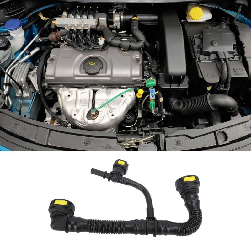 Motorentlüftungsschlauch, 1192WZ, Universal-Entlüftungsschlauch, Passend für C2 C3 C4 1,4 L 16 V ET3J, für 206 207 307 1007 von Tonysa